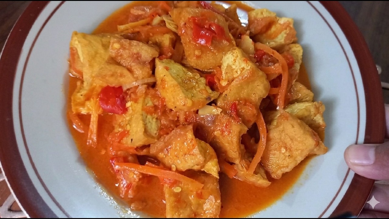 SAMBAL GORENG TAHU KUAH SANTAN