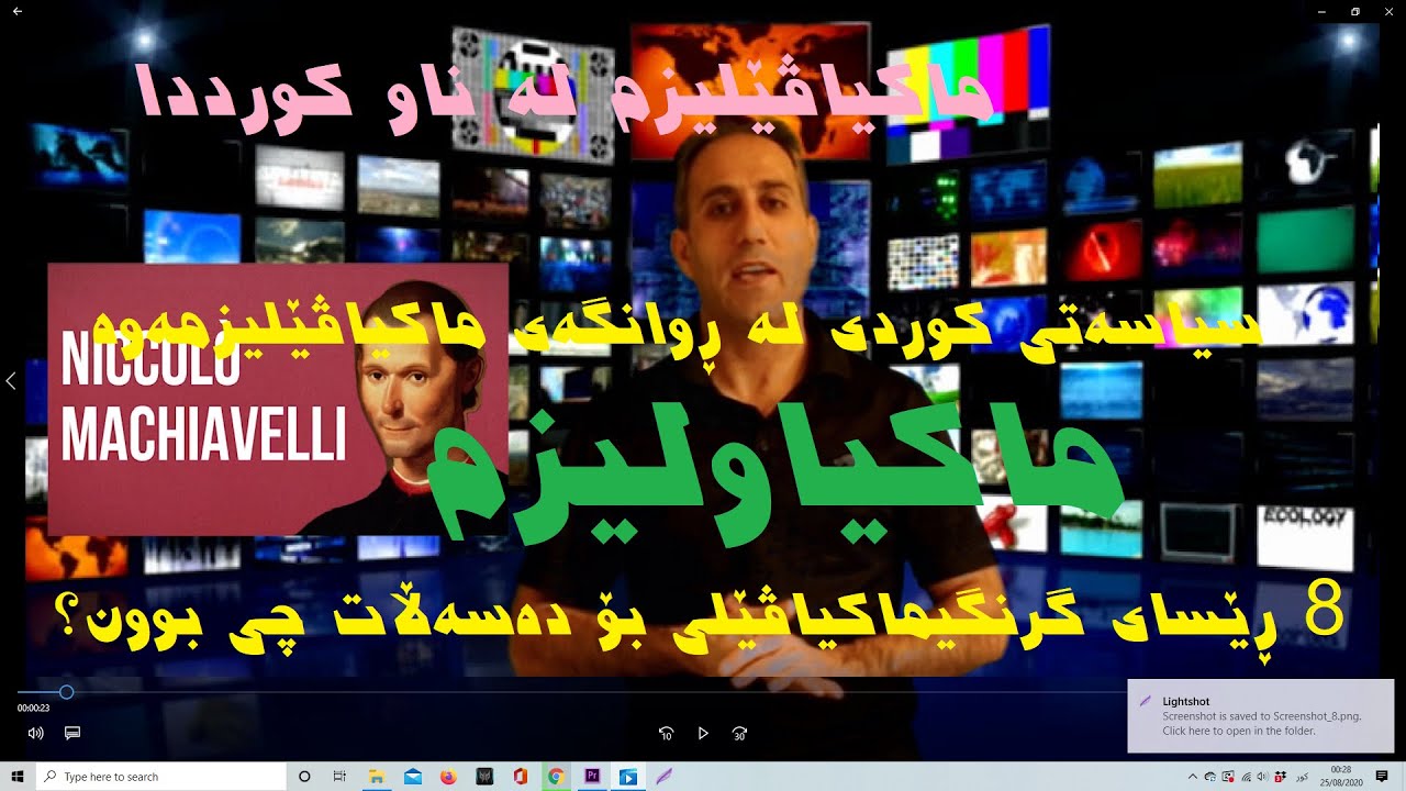 ماکیاڤێلی و ماکیاڤێلیزم.  کورد و ماکیاڤێلیزم. بەرهەمی: گرووپی جیهانی کوردی