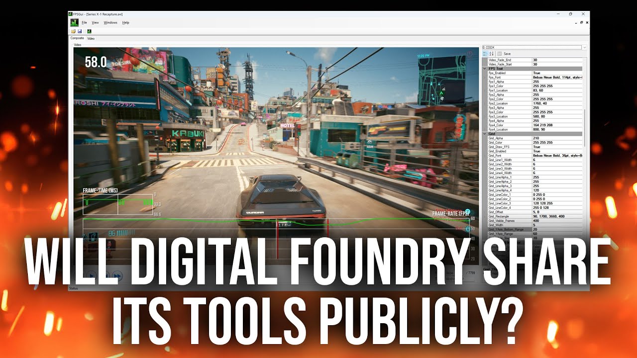 Will Digital Foundry Share Its Performance Tools To The Public?