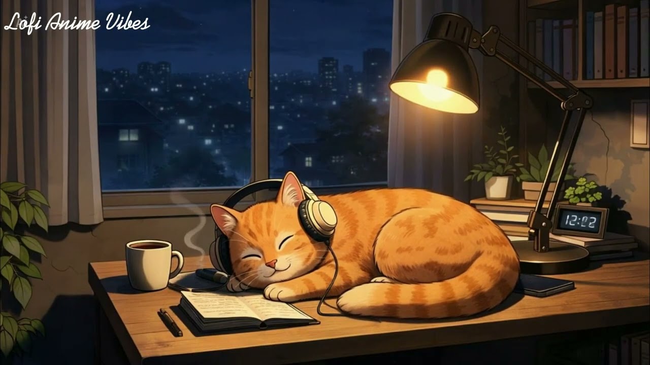 Want to relaxing like an Anime Pro Try This | Anime Lofi Vibes 🌸 Lofi Relaxing Music