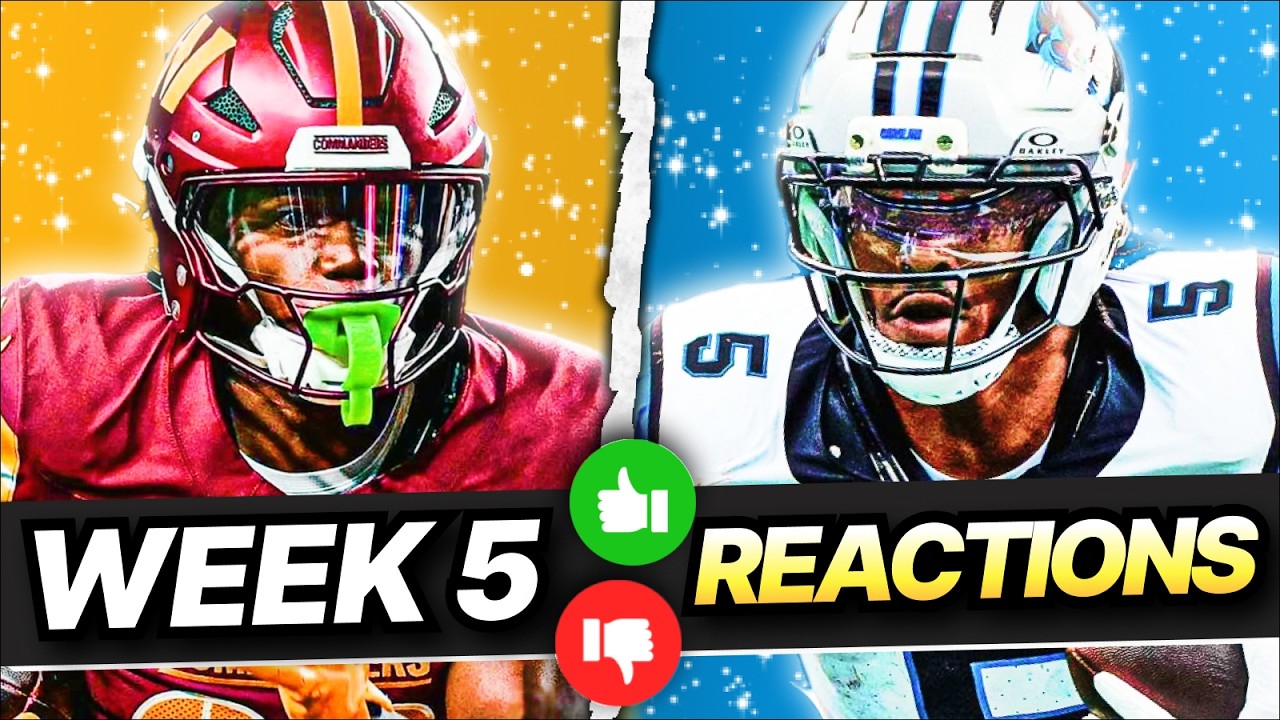 Fantasy Football Week 5 Reactions - Everything Changed Again!