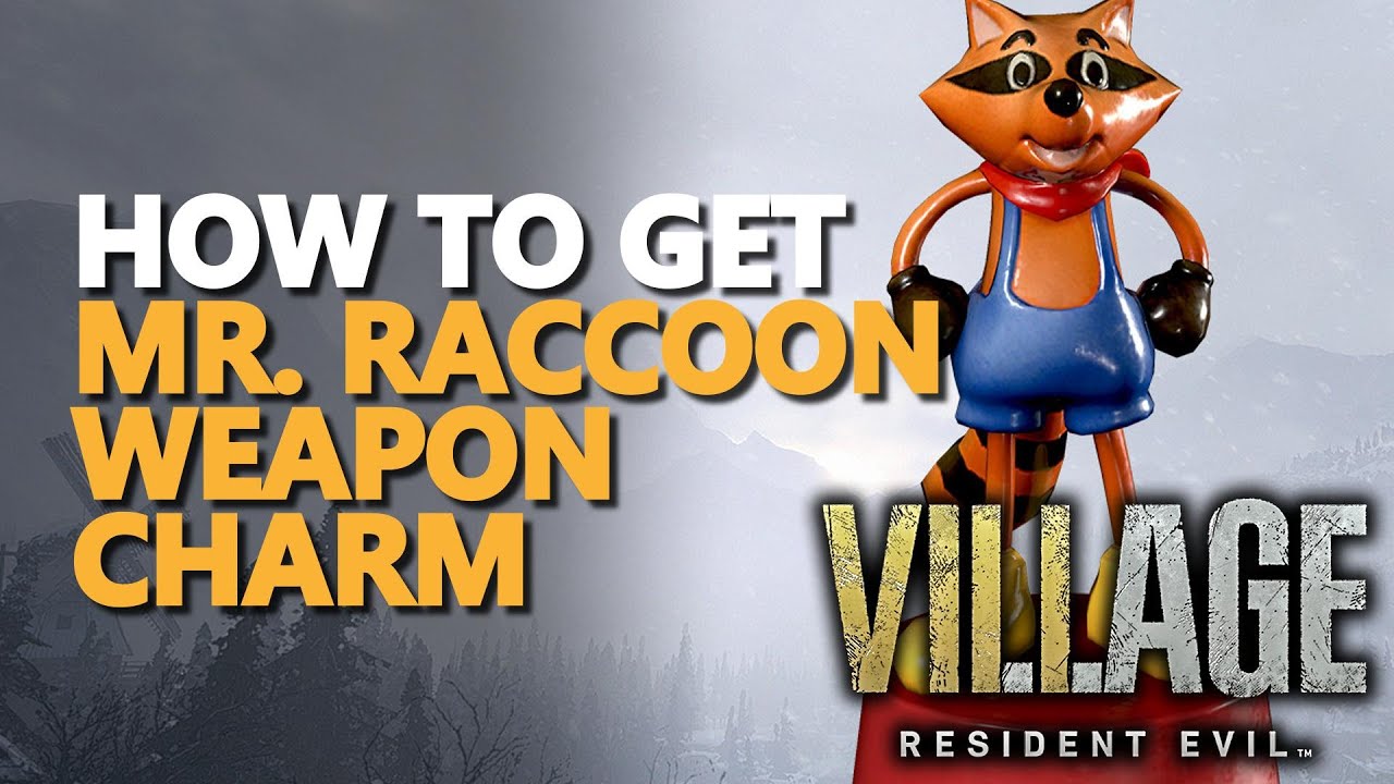 How to get Mr. Raccoon Weapon Charm Resident Evil Village