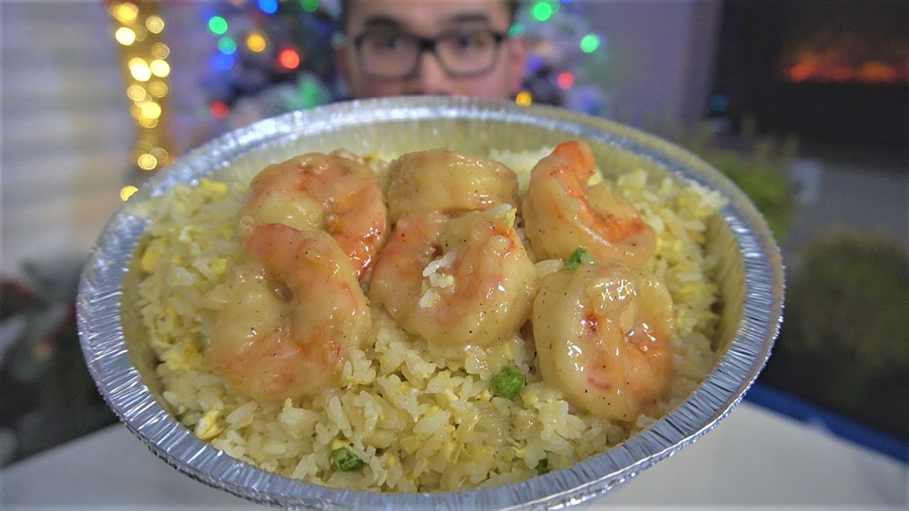 The Perfect HONEY BUTTER SHRIMP & EGG FRIED RICE