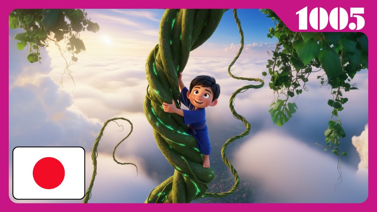 ジャックと豆の木 (Jack and the Beanstalk) | おとぎ話 | Hello Story World, 1005-L