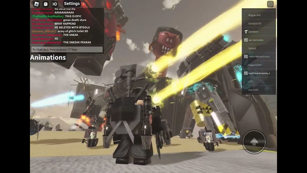 48 minutes of sentient showcasing gman rework in strange bathtub war