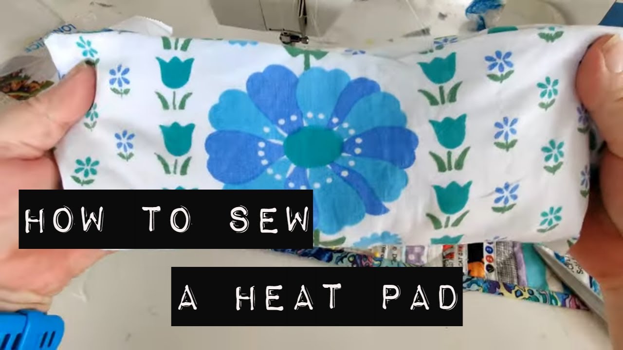 How to Sew a Heat Pad with removable cover | Tutorial