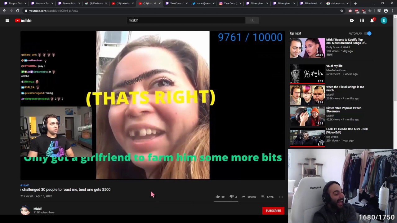 SLIKER REACTS TO MIZKIF DISSTRACKS