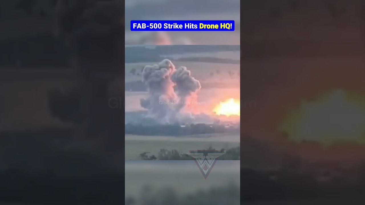 Russia Targets Ukrainian UAV Hub