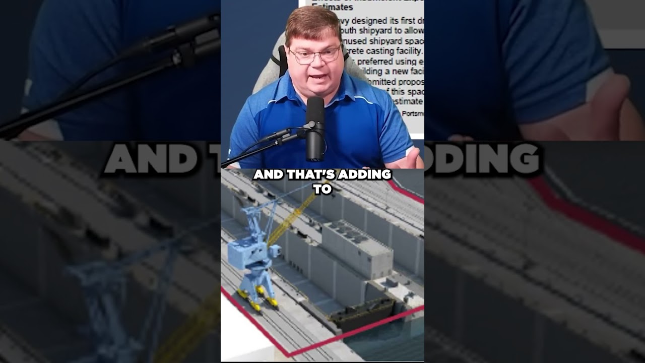 US Navy Doesn't Know How To Build A Drydock Anymore