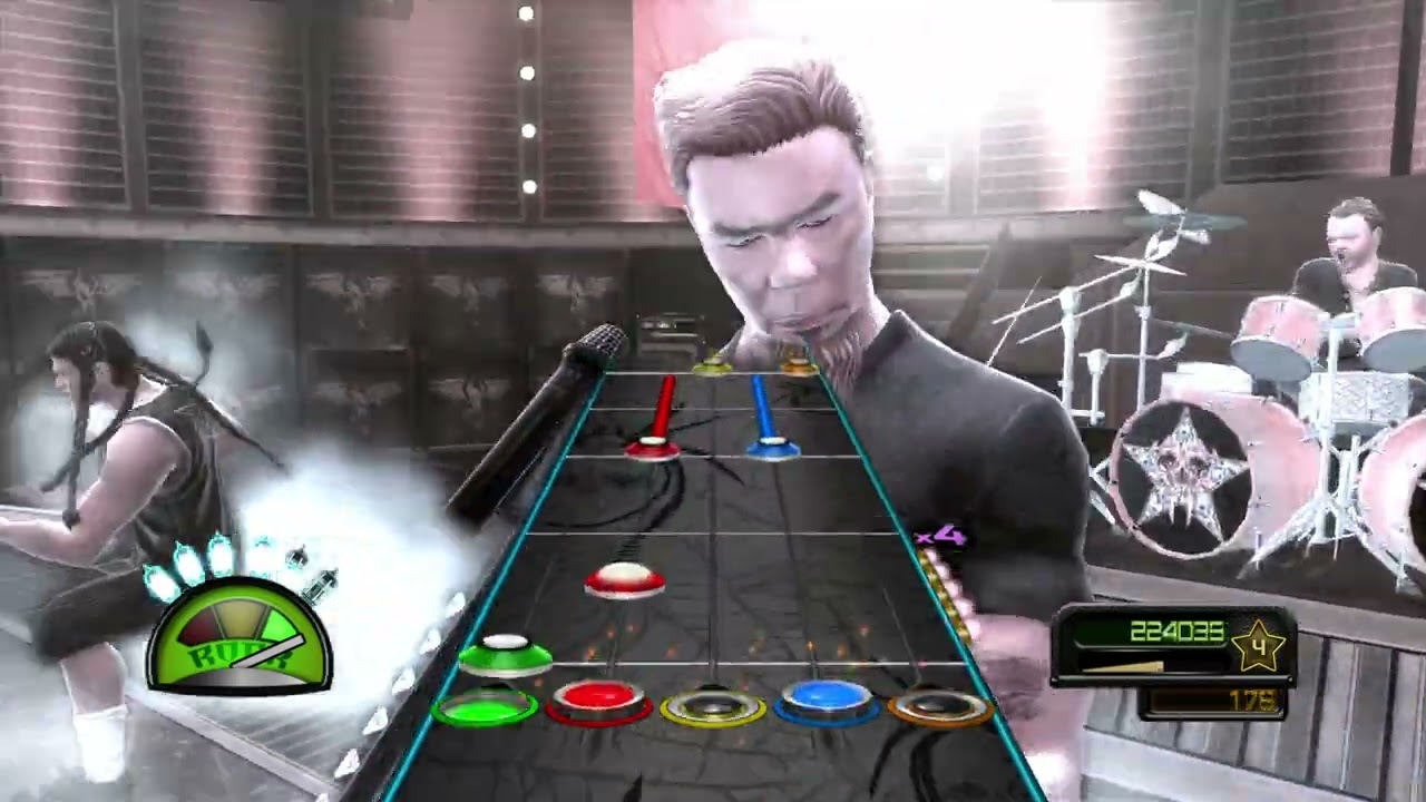 Guitar Hero Metallica - Hit the lights 98% - RPCS3 1440p60fps