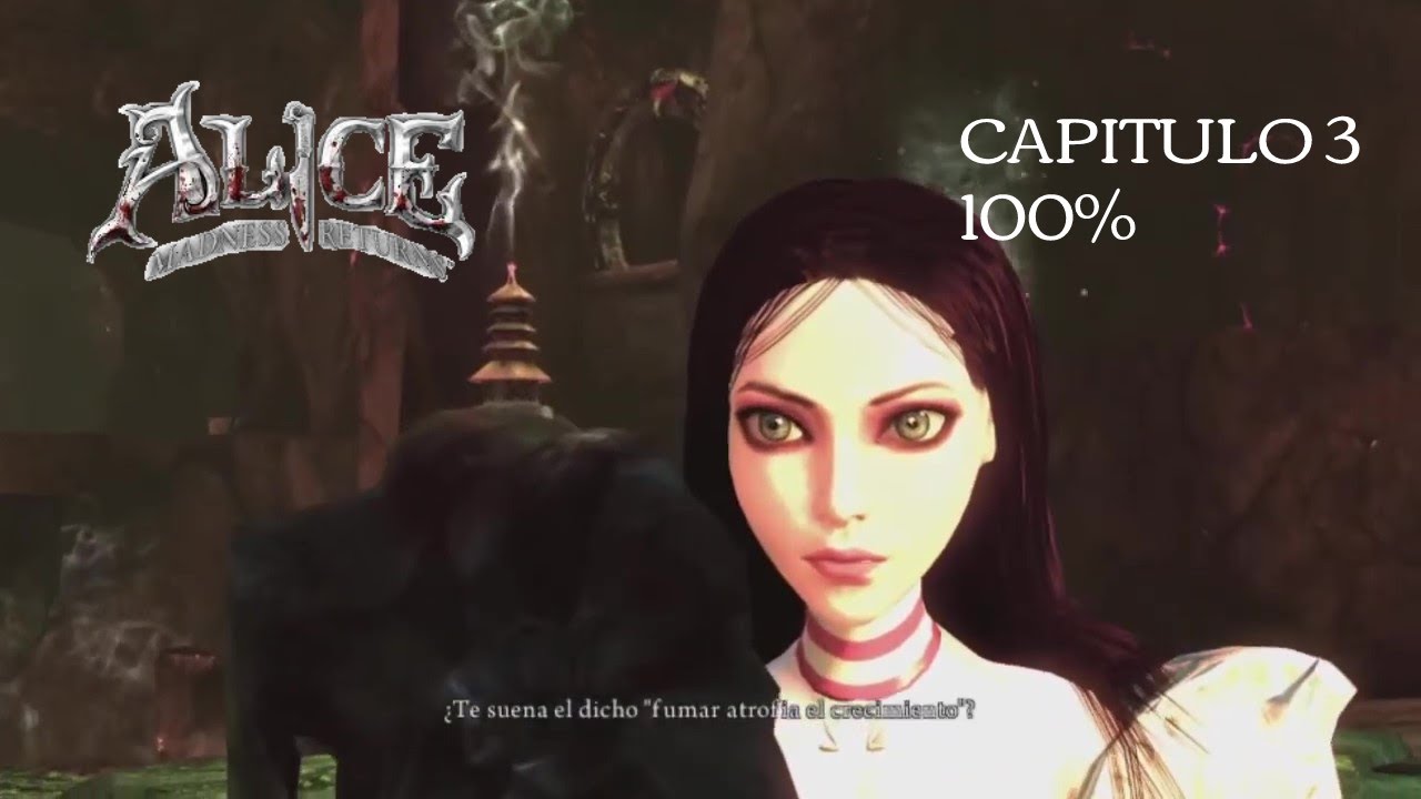 ALICE MADNESS RETURNS MISION 3 100% COLECCIONABLES