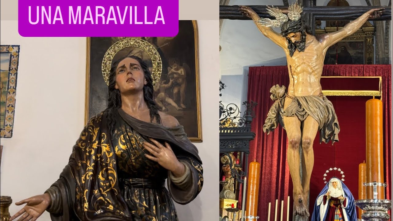 💜VISITO SAN JULIÁN un TEMPLO ESPECTACULAR VÍACRUCIS SEMANA SANTA SEVILLA 2026 #semanasanta