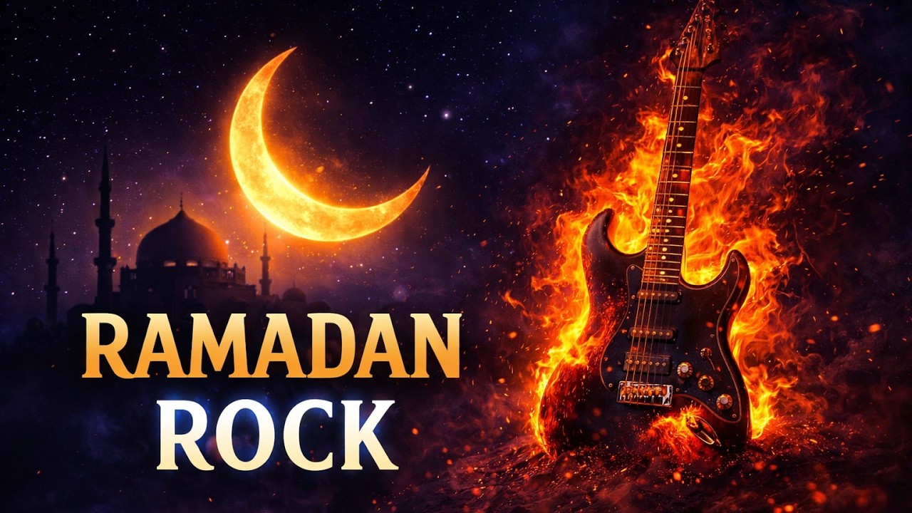 Ramadan Arabian Rock Instrumental 🌙🔥 | Spiritual Middle Eastern Guitar Vibes