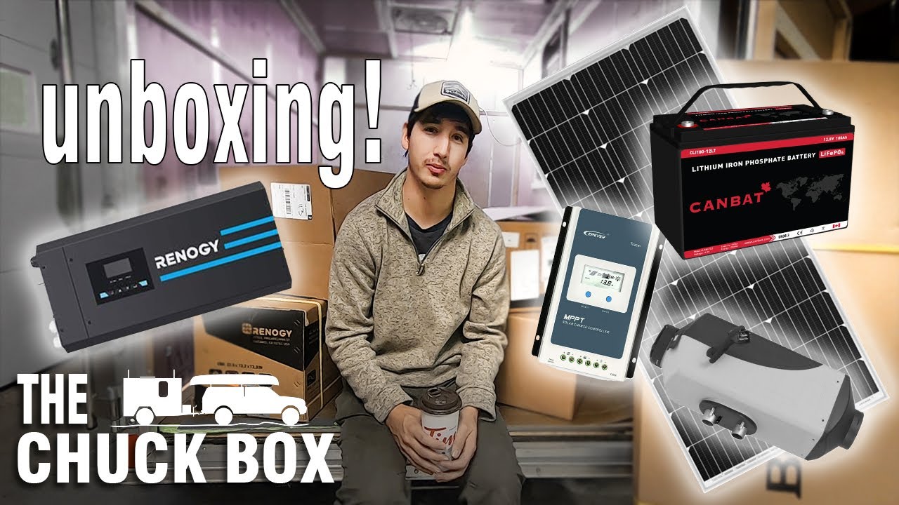 Unboxing: RENOGY Inverter/Charger, CANBAT Lithium Battery, Chinese Diesel Heater, and MORE!