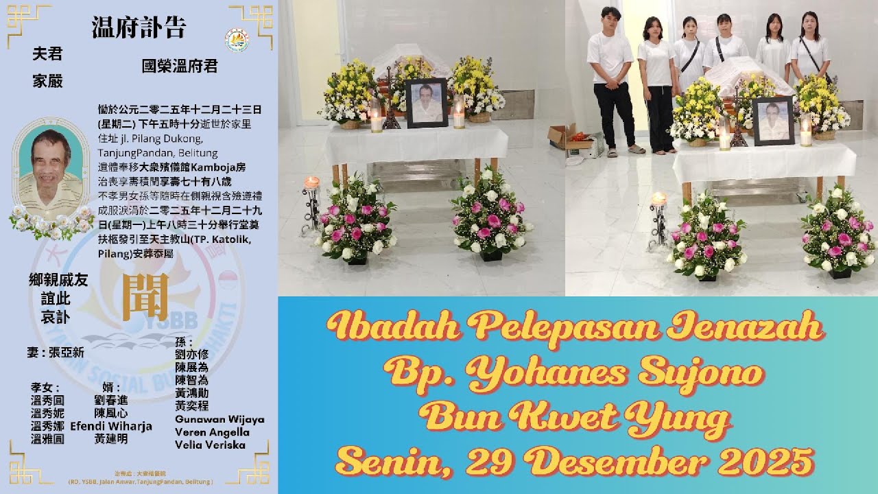 REST IN PEACE...BP. YOHANES SUJONO