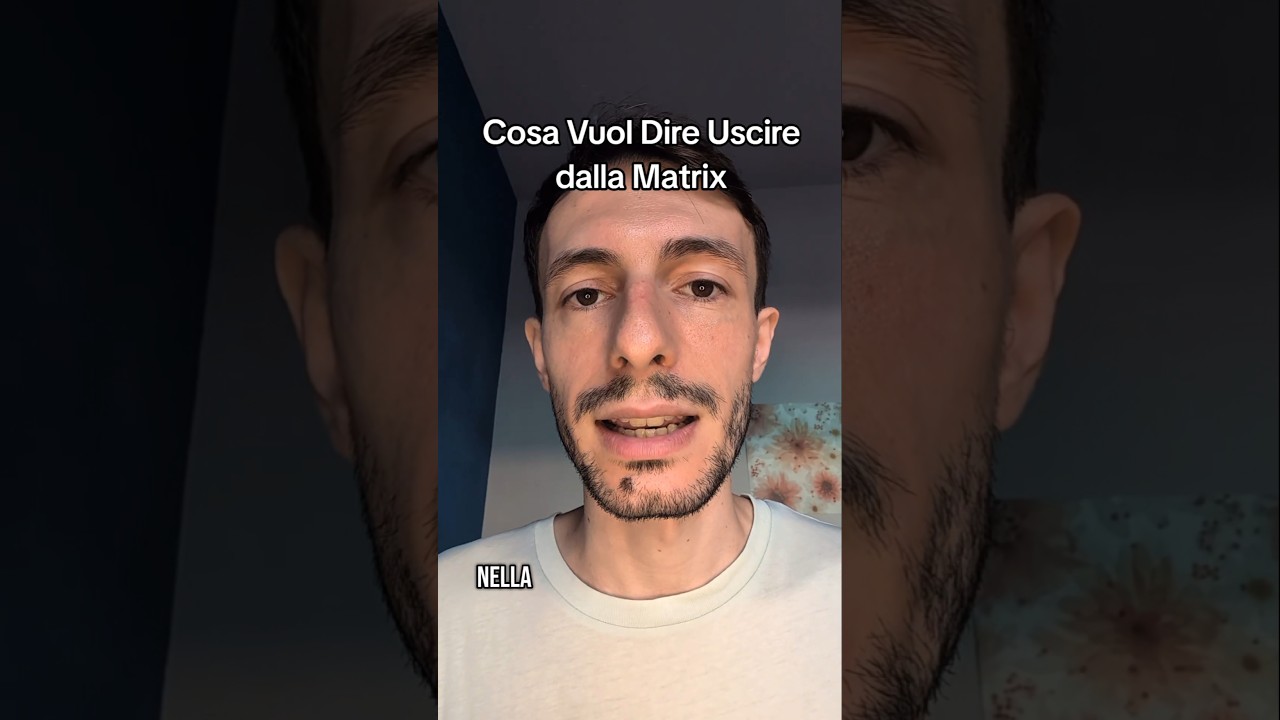 Cosa Vuol Dire Uscire dalla Matrix #matrix #illusione #risveglio #consapevolezza #crealarealt&agrave;