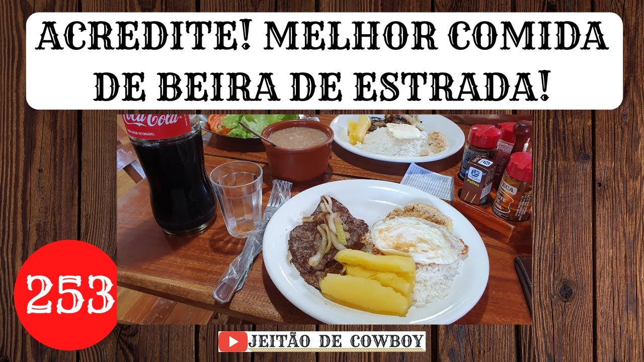 ACREDITE! MELHOR COMIDA DE BEIRA DE ESTRADA! #253