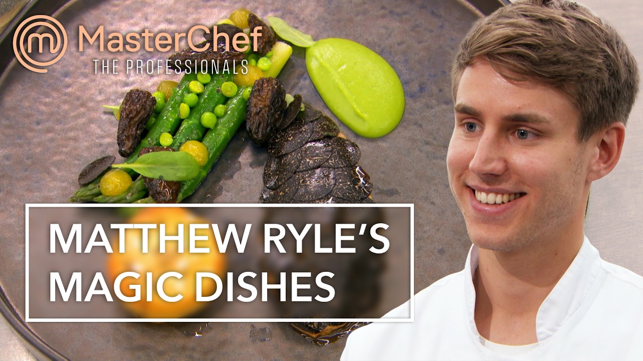 Matthew Ryle's Dishes Completely Wow The Judges | MasterChef UK: The Professionals