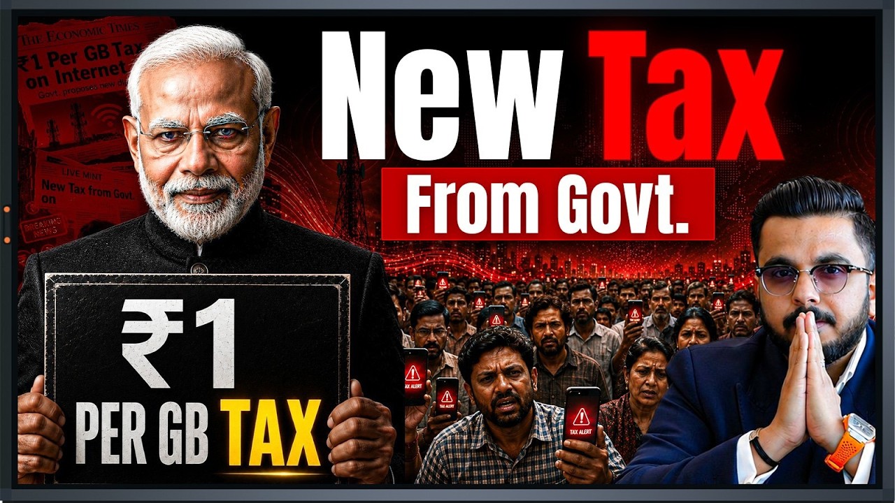 ₹1 Per GB Internet Tax 😱 | New Govt Rule Explained (Full Truth)