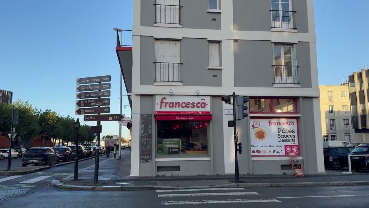 Wandering the streets of Le Havre, France