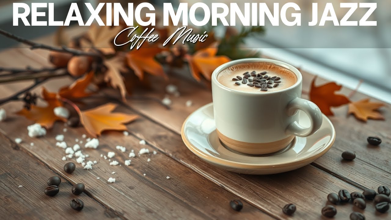 Warm Winter Coffee Jazz Morning ☕❄️ Cozy Jazz & Soft Bossa Nova Piano for Stress Relief