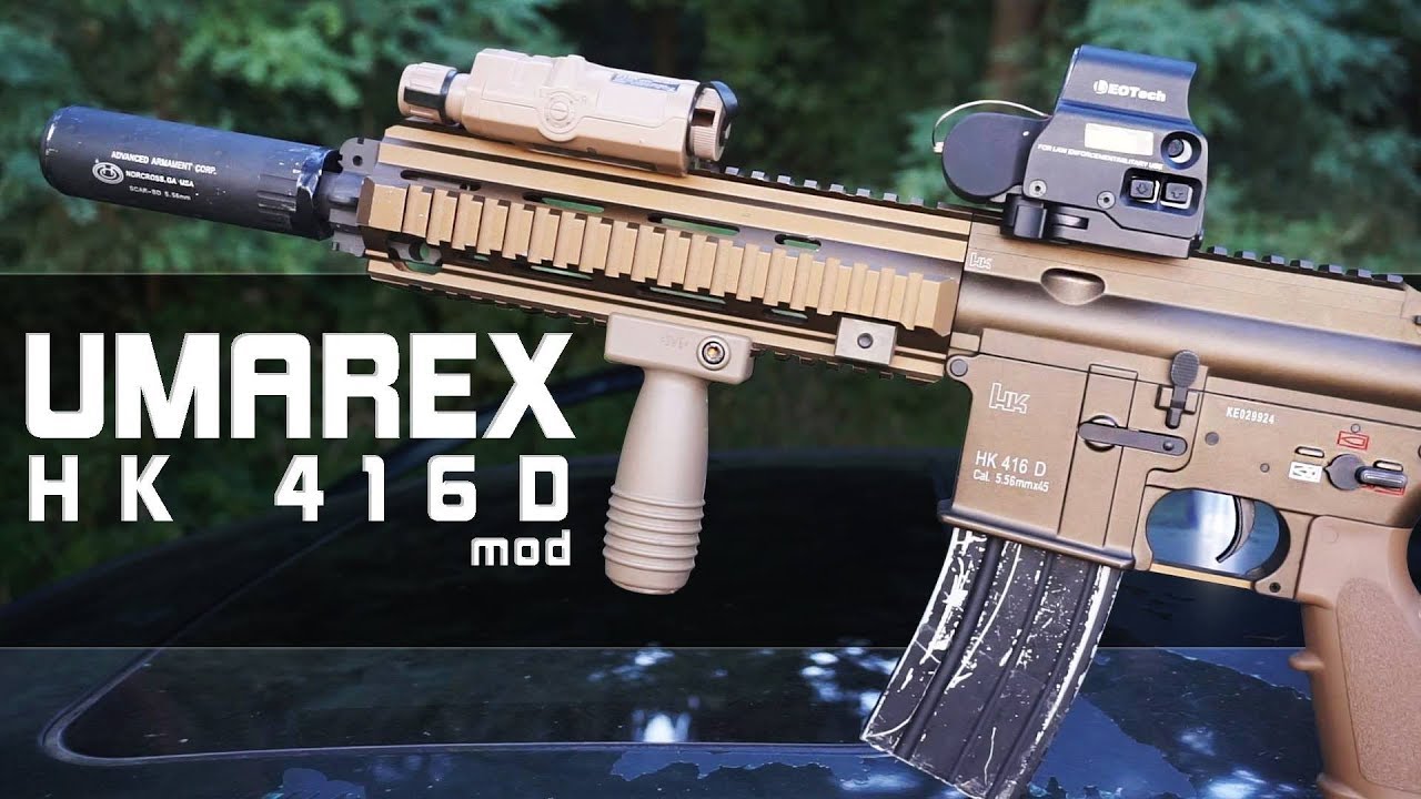 Replika ASG UMAREX H&K416 mod