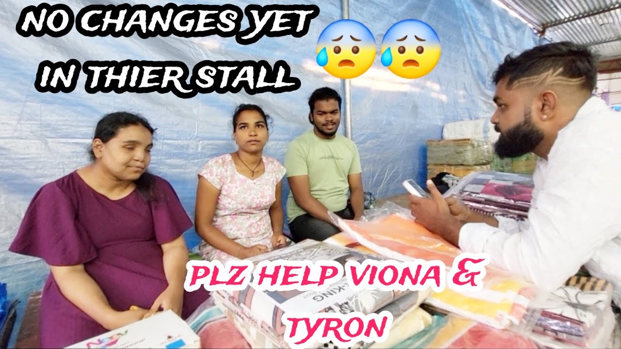 viona tyron stall 😰government is sleeping/Konkani vlog goa