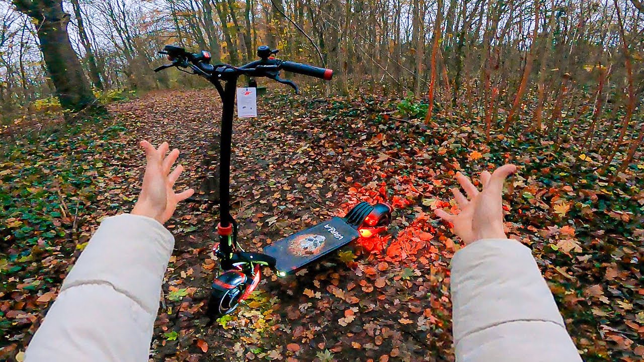Mit dem SCHNELLSTEN E-SCOOTER OFF ROAD fahren! Varla Scooter