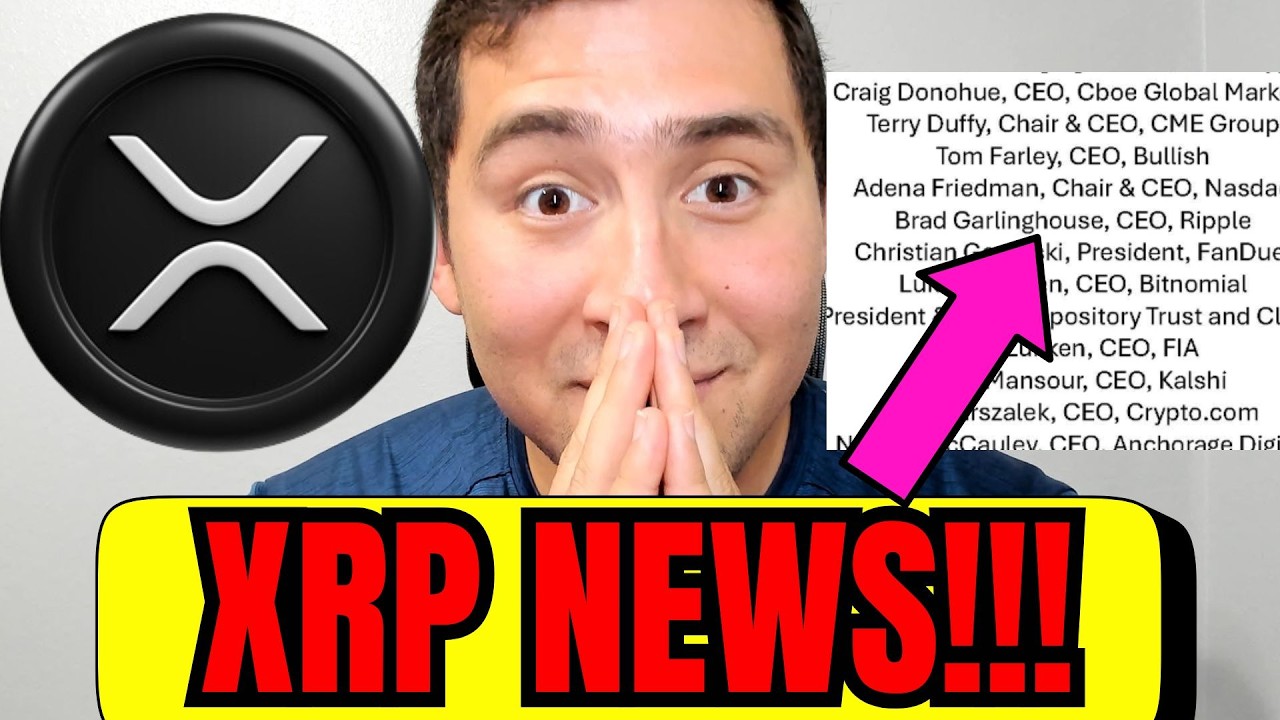 XRP YES!!! (They DROPPED a BOMBSHELL for XRP and All Crypto)