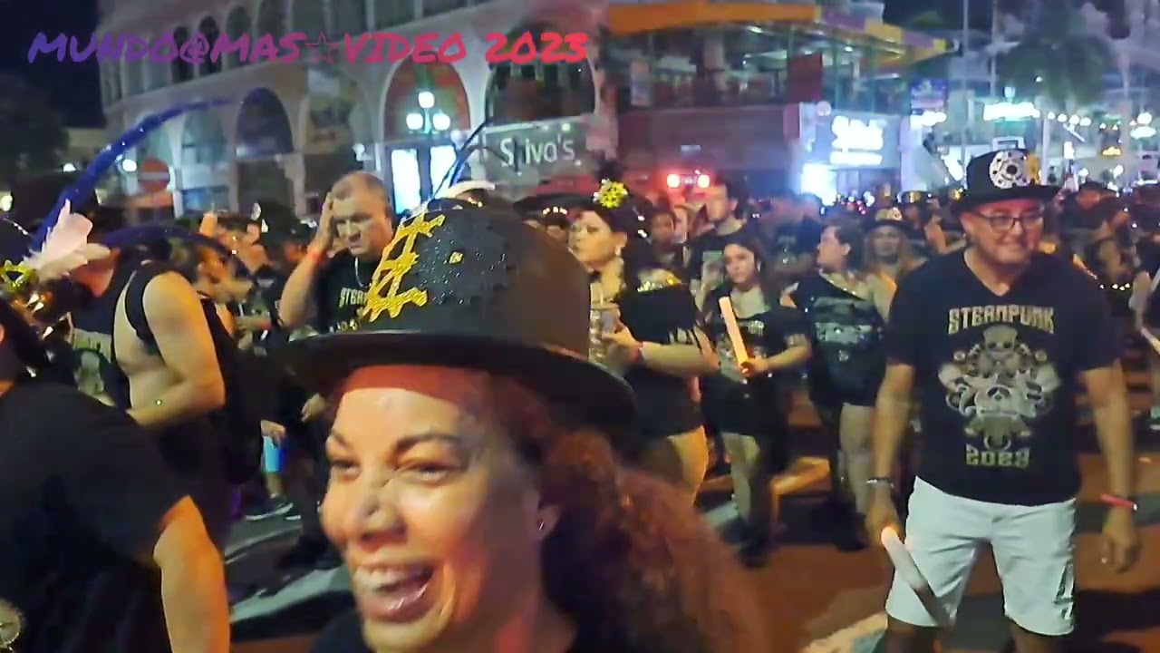 Mundo@mas☆video           FAKKEL // TORCH PARADE ARUBA CARNIVAL 2023