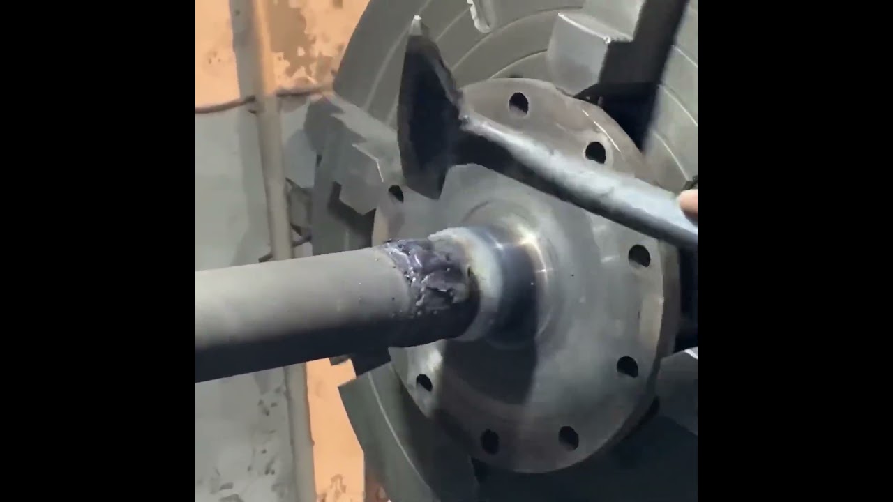 Fully Broken Wheel Axle Rebuilding