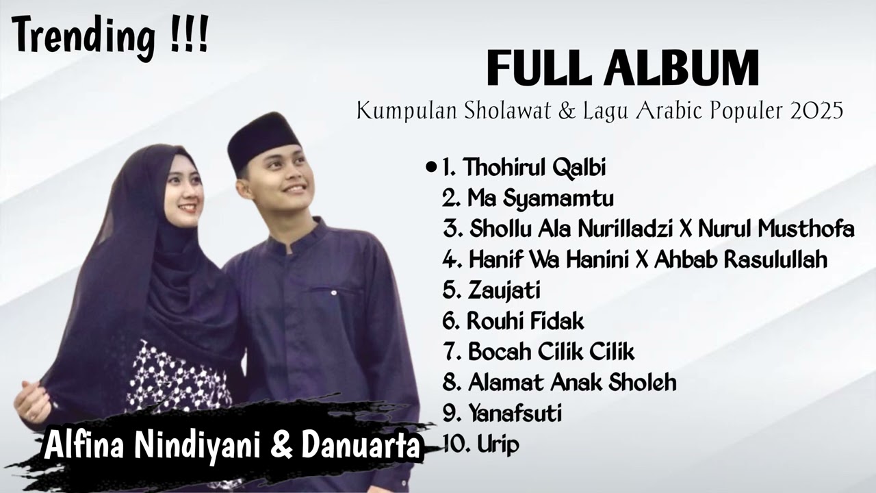 Full Album Sholawat & Lagu Arab Populer 2025 || Alfina Nindiyani ft Danuarta