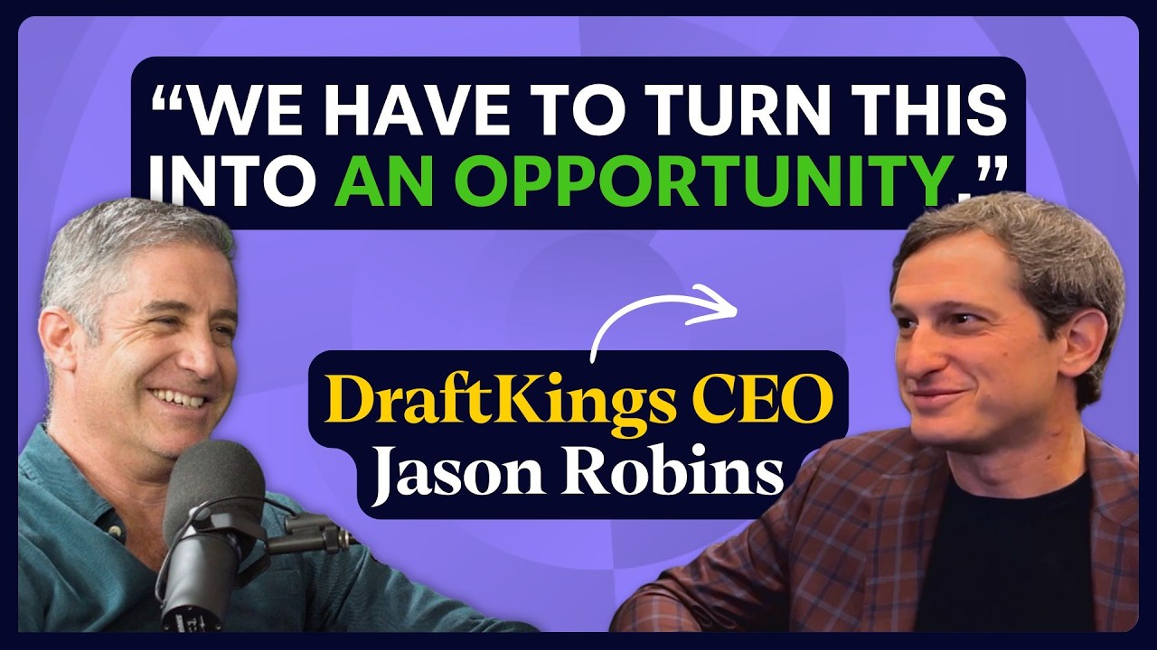 Генеральный директор Джейсон Робинс о следующих крупных проектах DraftKings | Masters of Scale