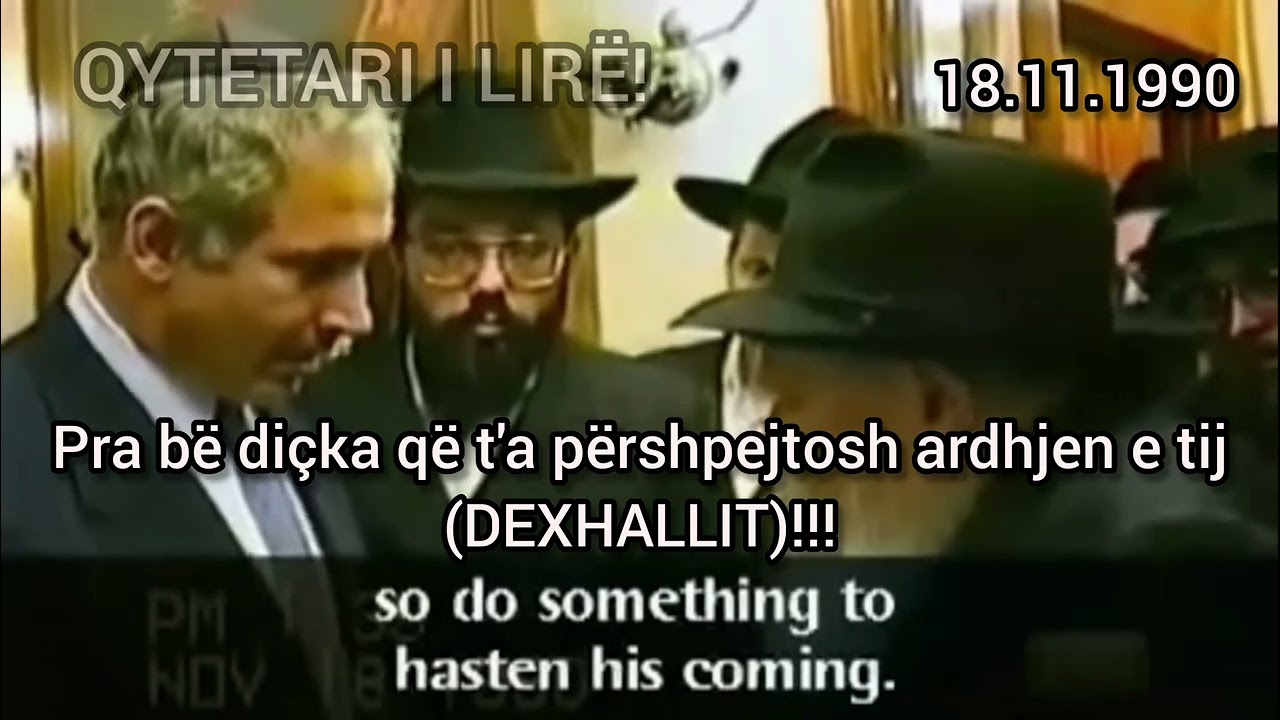 Benjamin Netanjahut i k&euml;rkohet nga Rabini kryesor jahudi p&euml;r p&euml;rshpejtimin e ardhjes s&euml; Dexhallit!