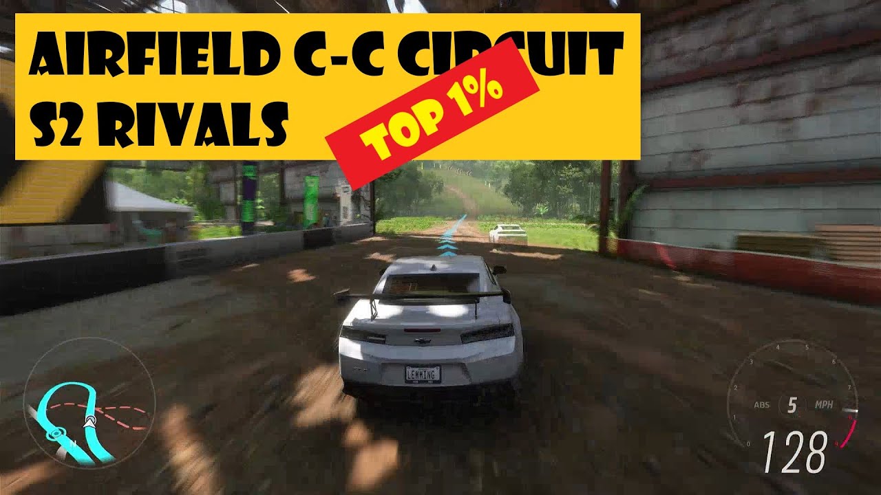 Top 1% Challenge: Airfield Cross Country Circuit - With Tune - S2998 Rivals - Forza Horizon 5