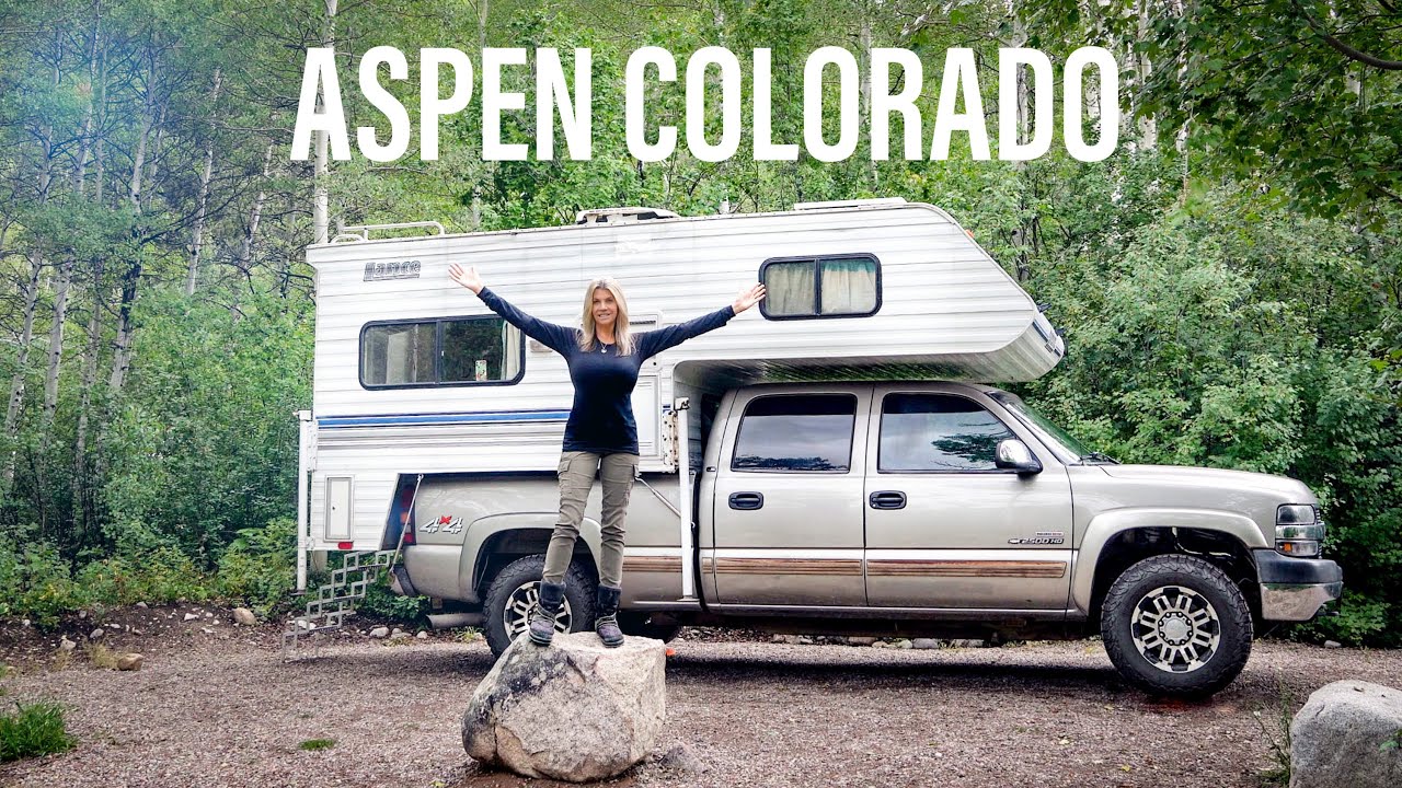 CRUISIN'  to COLORADO! | Truck Camper Living | Van Life | Aspen Colorado