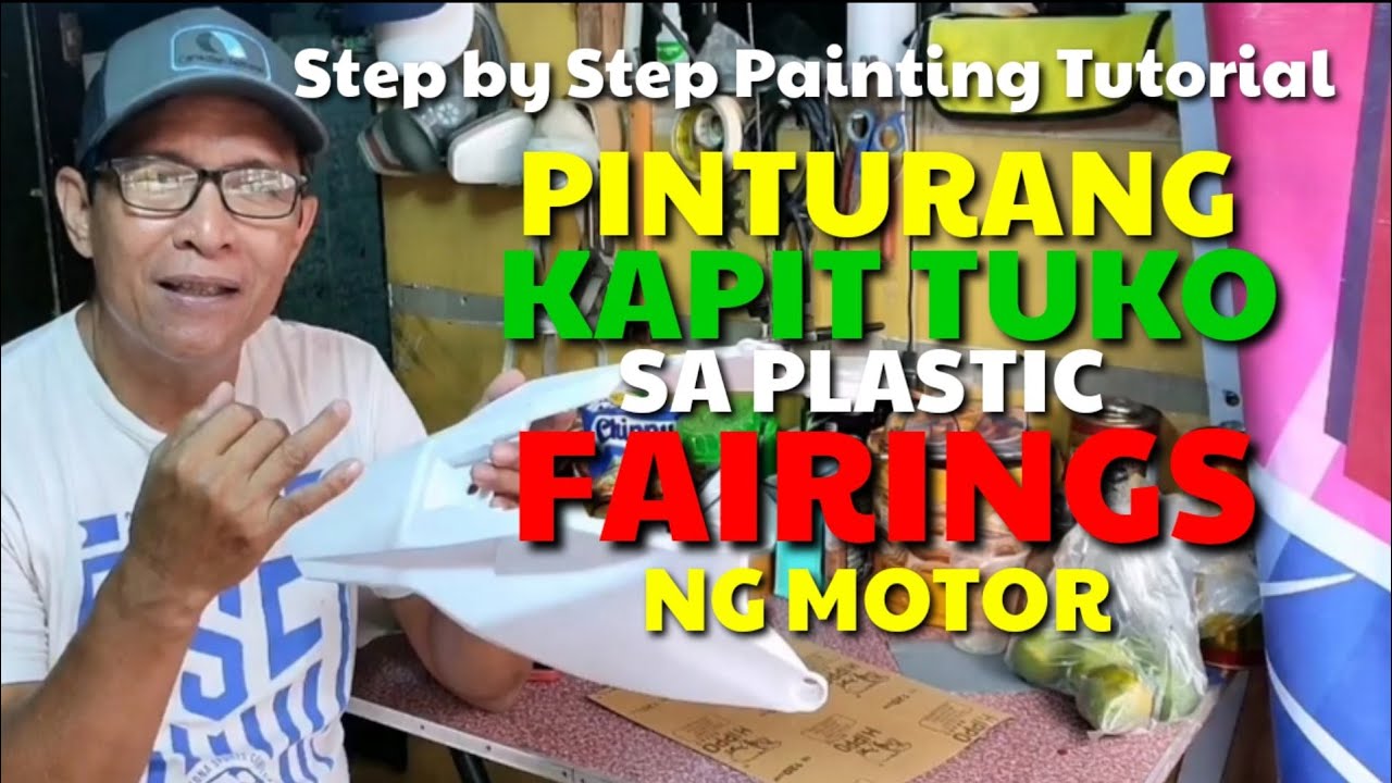 MATIBAY NA PINTURA SA PLASTIC FAIRINGS I DA HUSTLER'S TV
