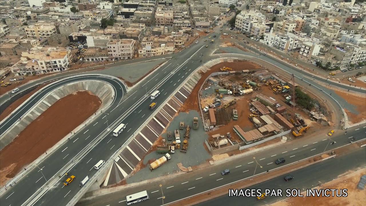 Images exclusives de l'échangeur de l'émergence