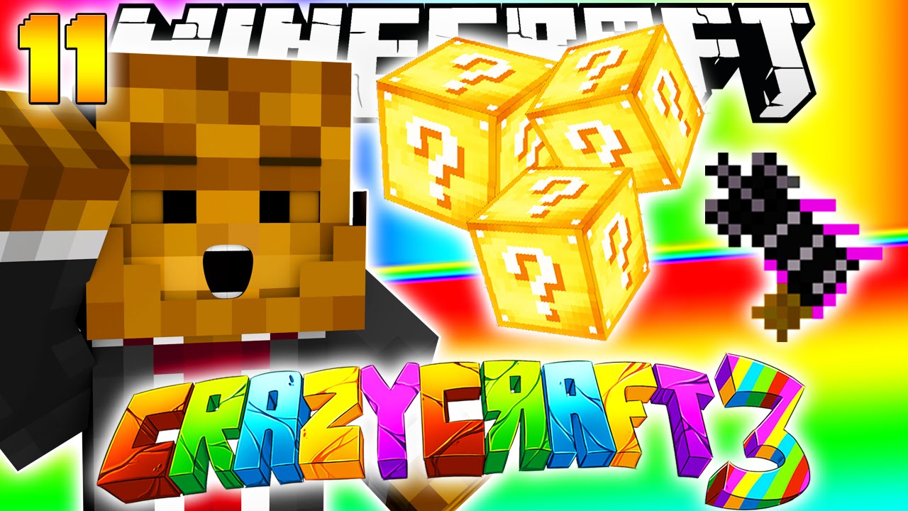 Minecraft CRAZY CRAFT 3.0 - UNLUCKY BLOCKS Mod #19