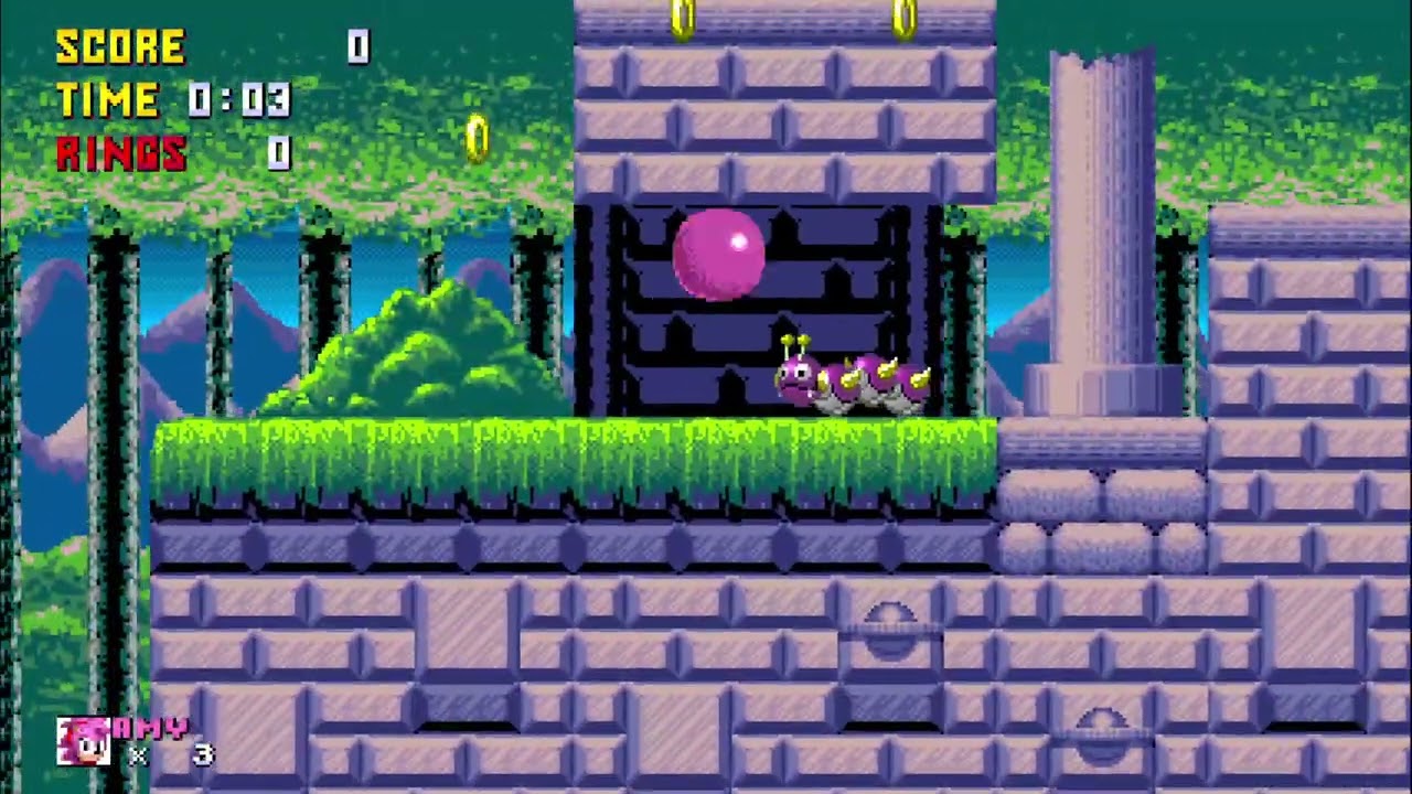 Sonic 1 Forever Sonic unborn mod demo Full Playthrough Hammer flip spammer jumps over everything