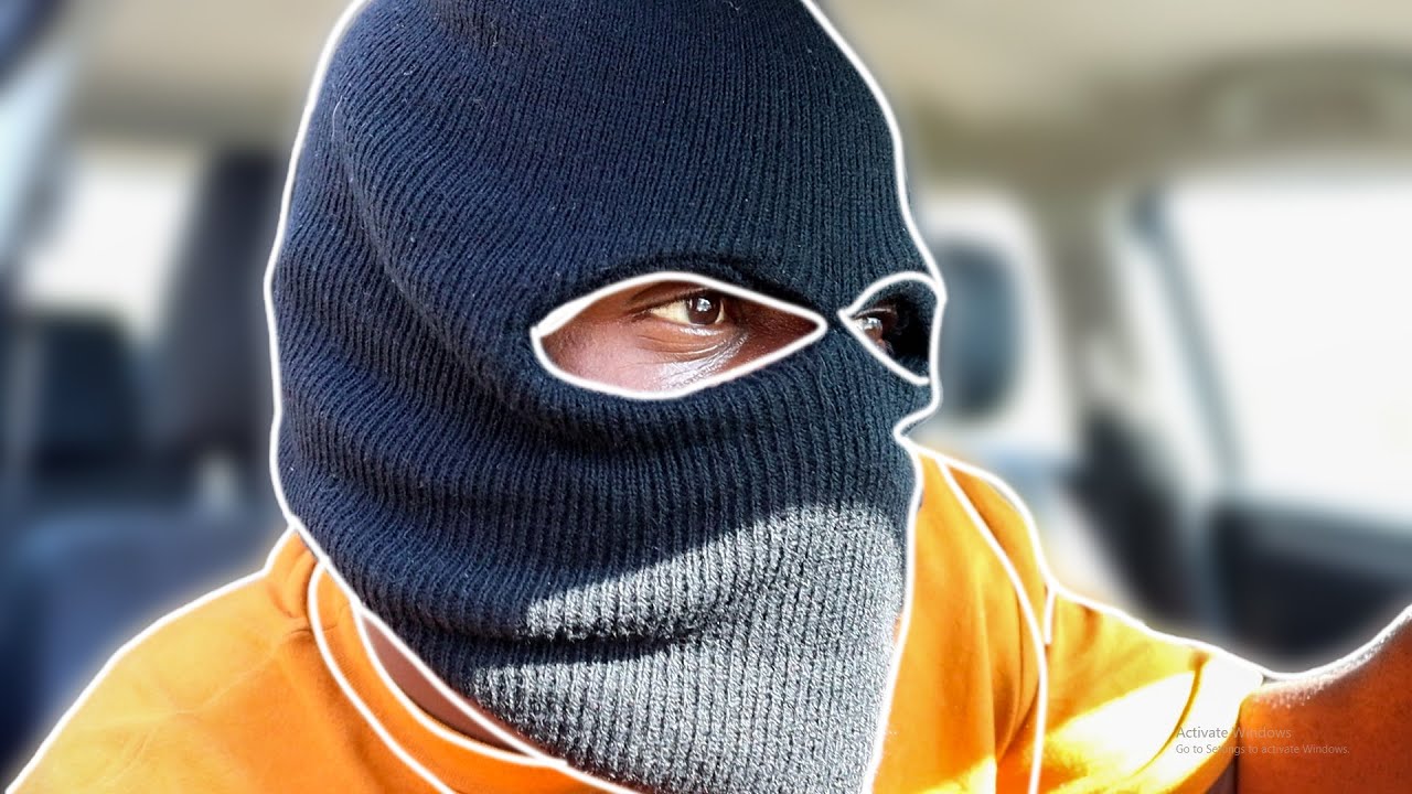 Scary Maskman prank in public | South Africa