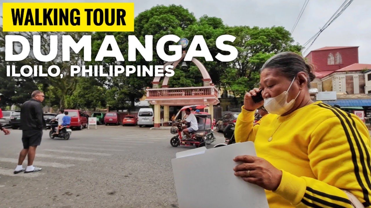 Walking streets of DUMANGAS, ILOILO PHILIPPINES #walkingtour #asmr