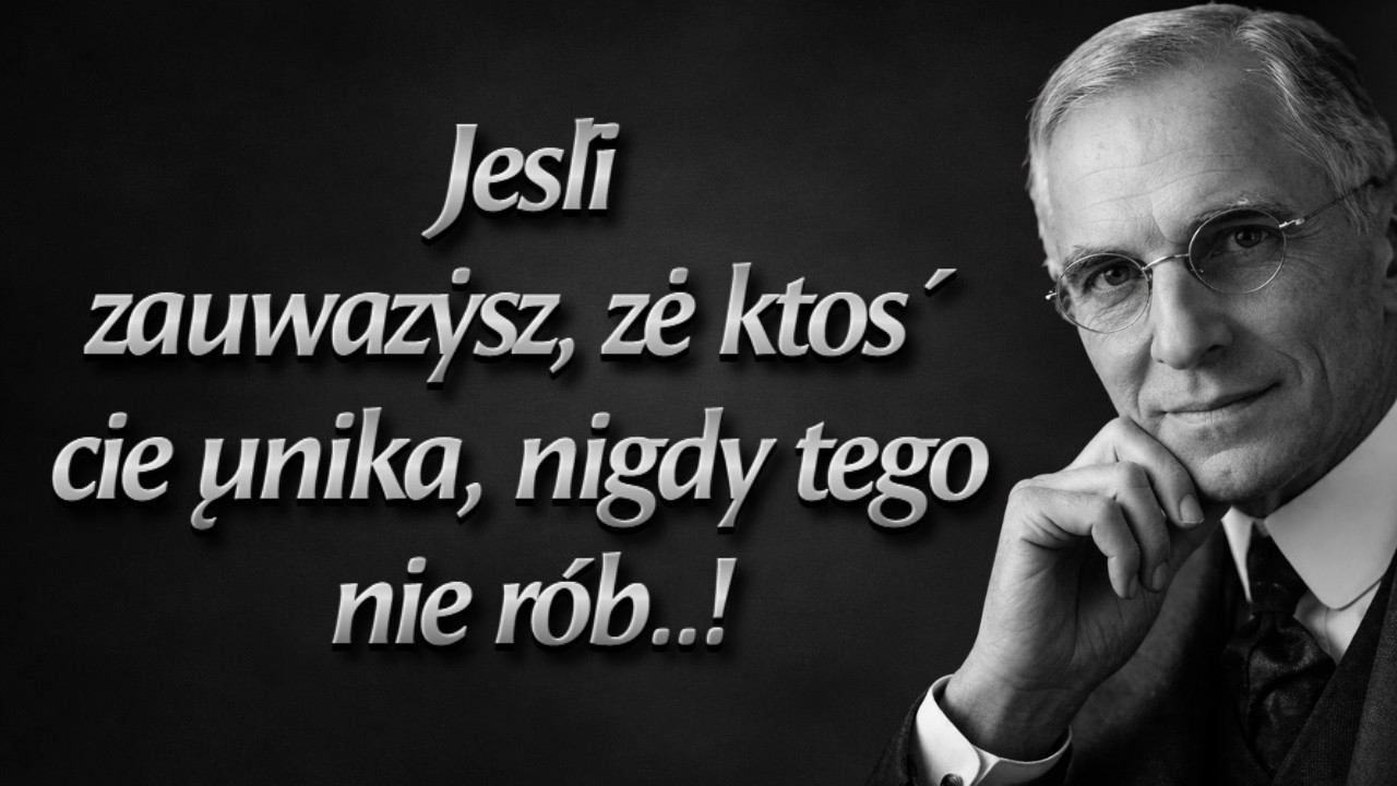 Henry Ford: Jeśli zauważysz, że ktoś cię unika, nigdy tego nie r&oacute;b..!