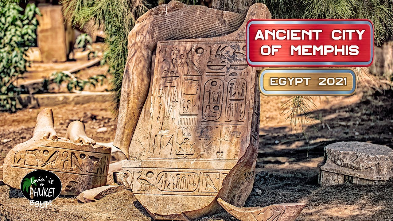 Ancient City of Memphis, Memphis Egypt, 4K Virtual Walk, Virtual Egypt Tour, May 2021