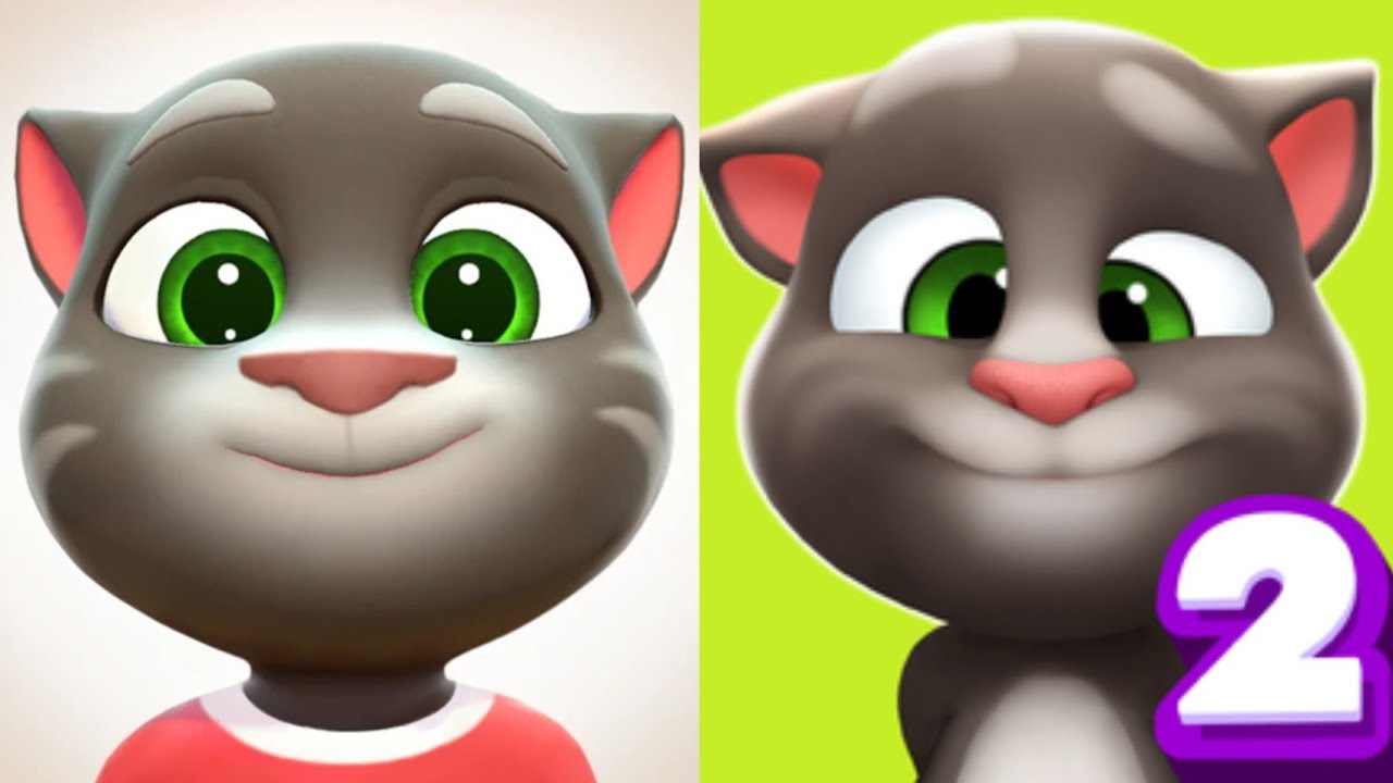 My talking tom 2 vs my talking tom cat new 🆕🆕🆕#youtubevideo 
