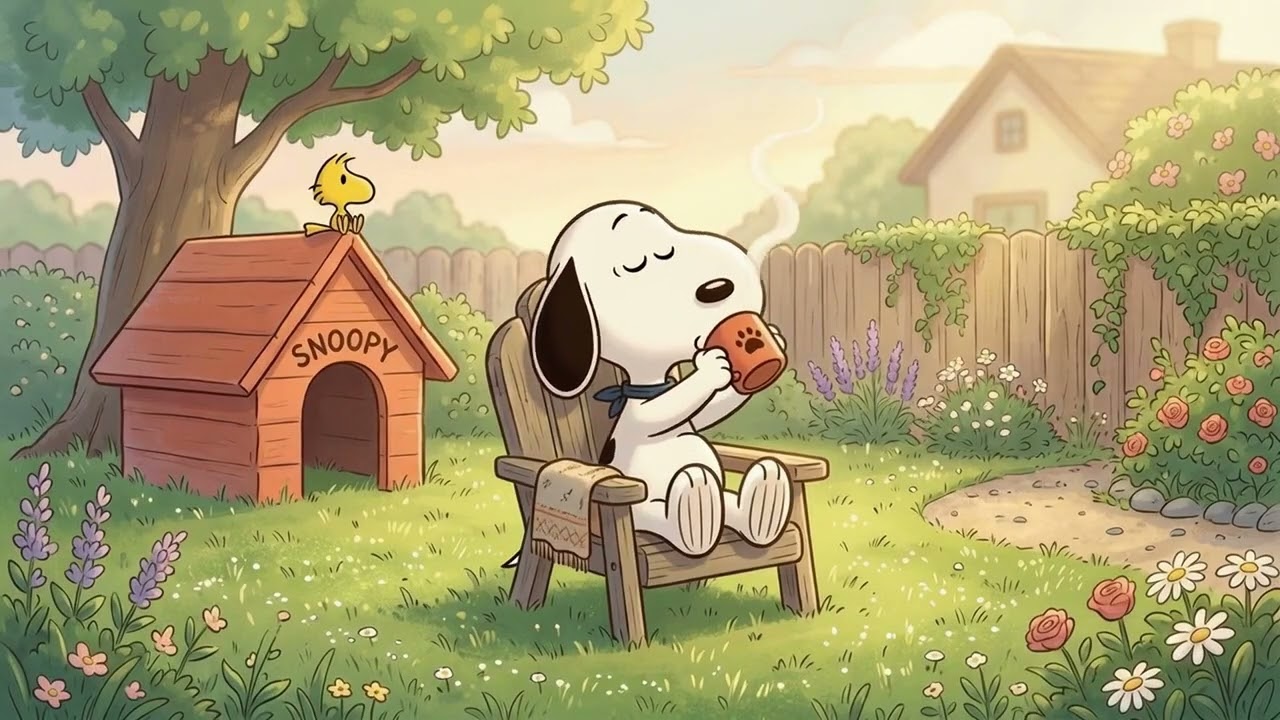 Set The Tone For Your Day With Soft Snoopy Morning Jazz Tunes - vol7