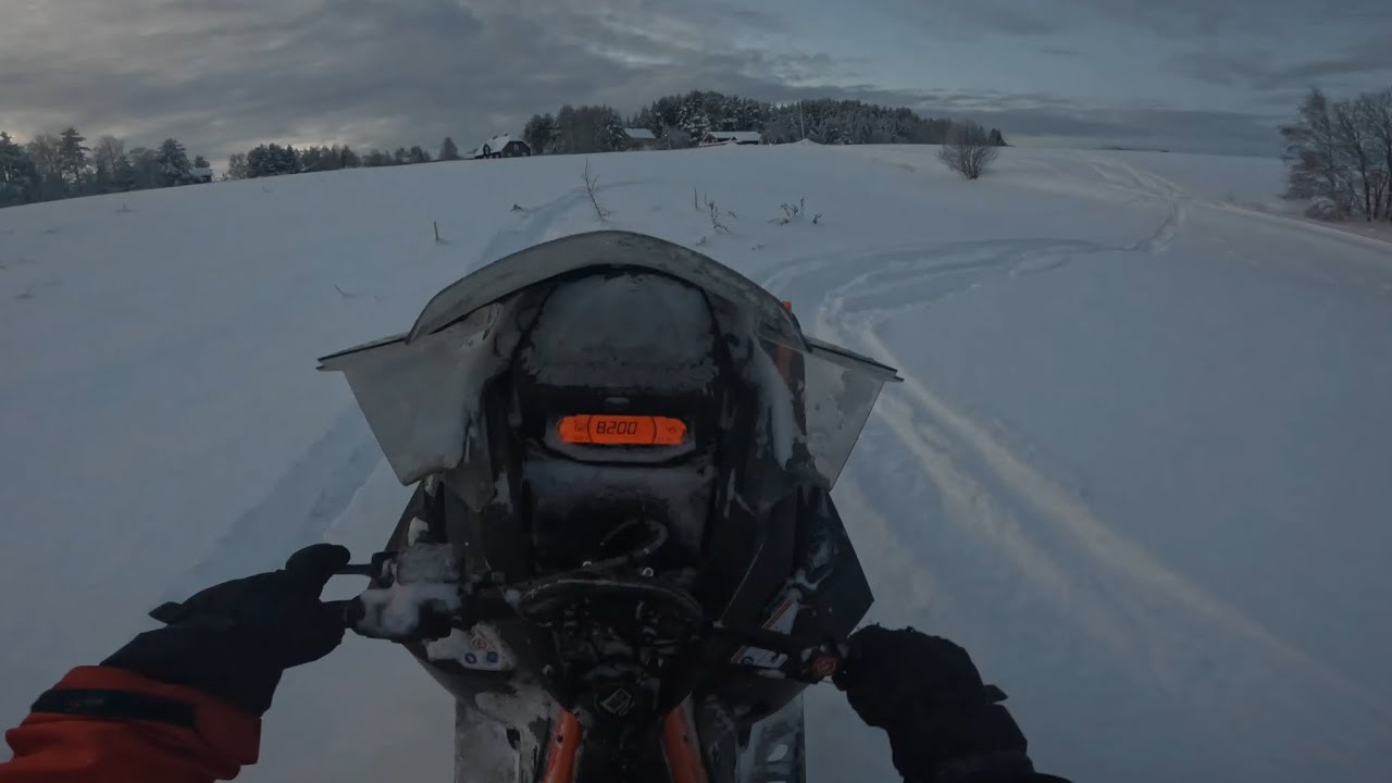 Kör skoter istället för att fira Julafton (Ranger 850) | Gopro POV