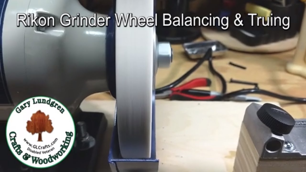Rikon Grinder Wheel Balancing & Truing Ep.2019-06
