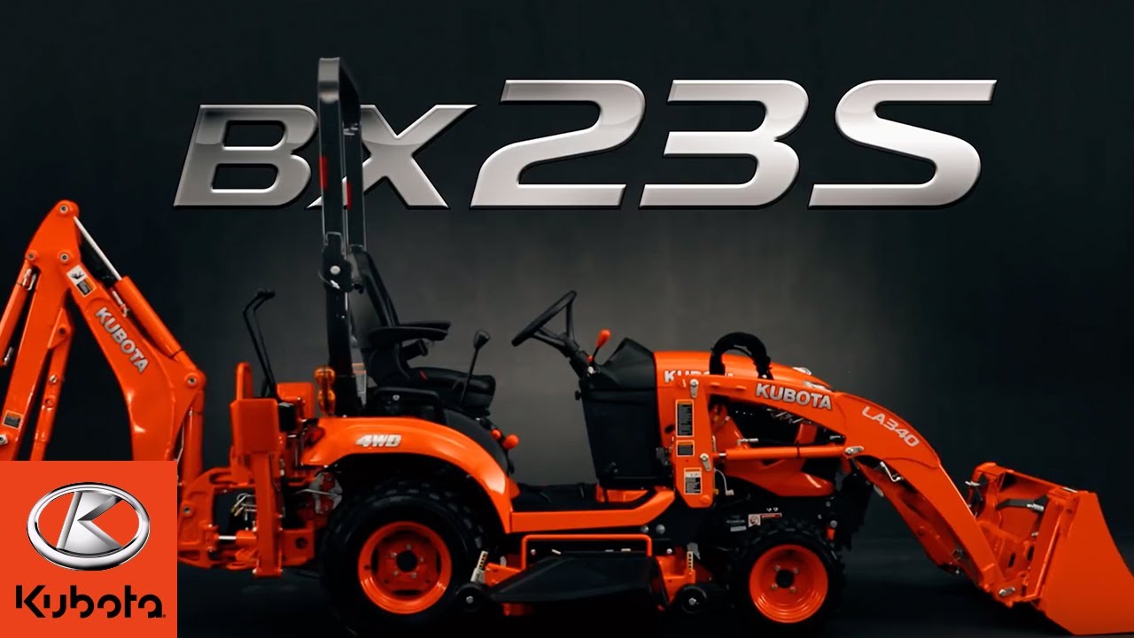 Встречайте субкомпактный трактор Kubota BX!