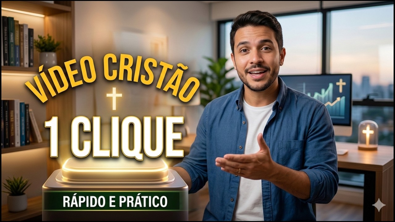 FAÇA UM VÍDEO CRISTÃO COM 1 CLIQUE RÁPIDO E FACÍL AORA.